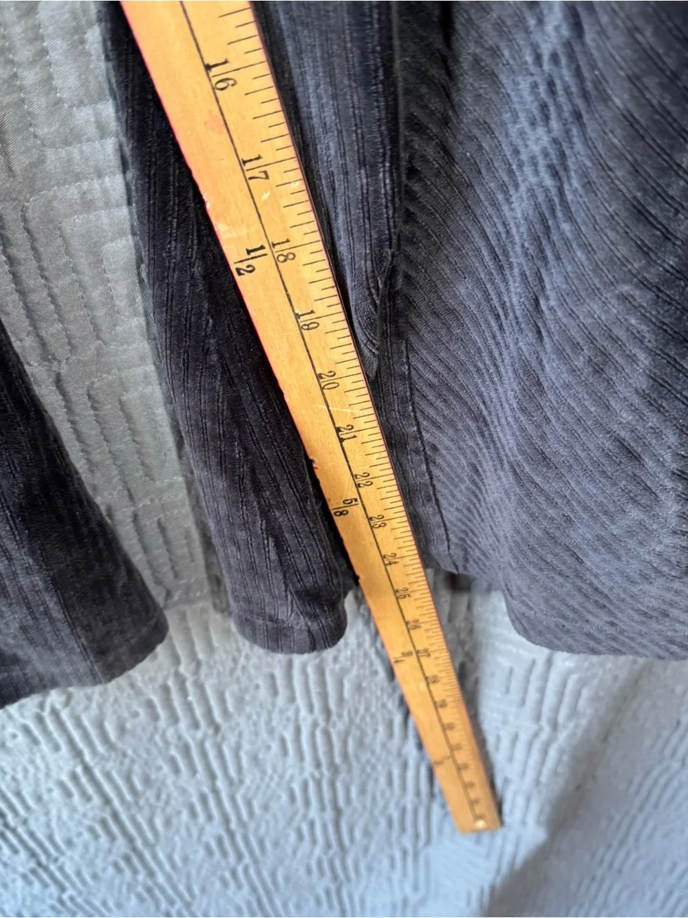 Wonder Nation Girls Grey Velour Corduroy Flare Pants Elastic Waist Size M 7 8